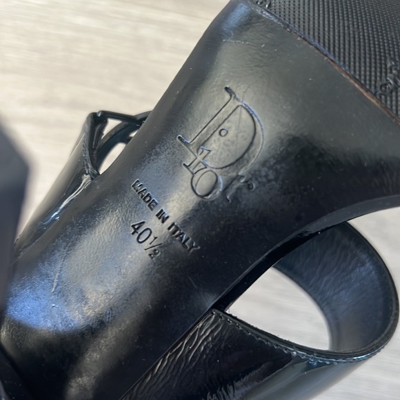 Vintage Dior Black Sandal - Picture 4 of 6
